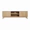 Flash Furniture Hatfield TV Stand in Light Natural for 65+ Inch TV's w/Adjust Cnter Shelf and Dual Soft Close Doors EM-TV1801-LTNAT-GG - alternate 10